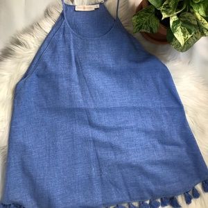 Tory Burch Tassel-Trim Tank | 12